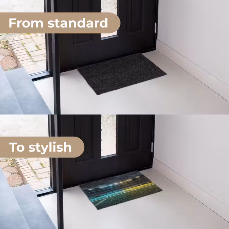 Voetbal - Stadion - Nacht - Modern Deurmat klein -voor-na_EN