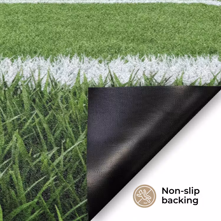 Voetbal - Stadion - Sport - Groen Deurmat klein -antislip_EN