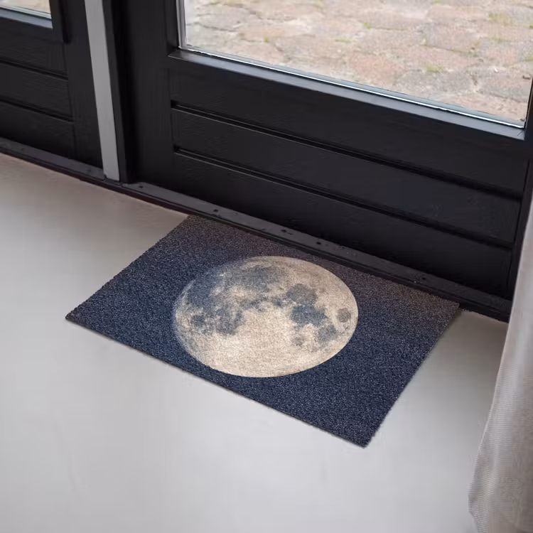 Ruimte - Maan - Kosmos Deurmat klein -sfeer2