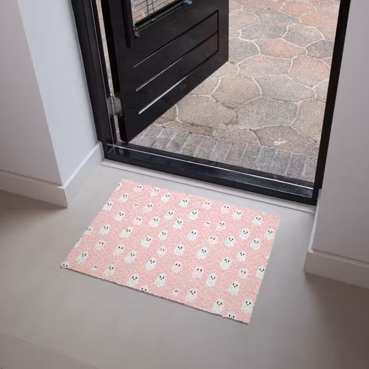 Spookjes - Patroon - Roze Deurmat klein 898 -sfeer5