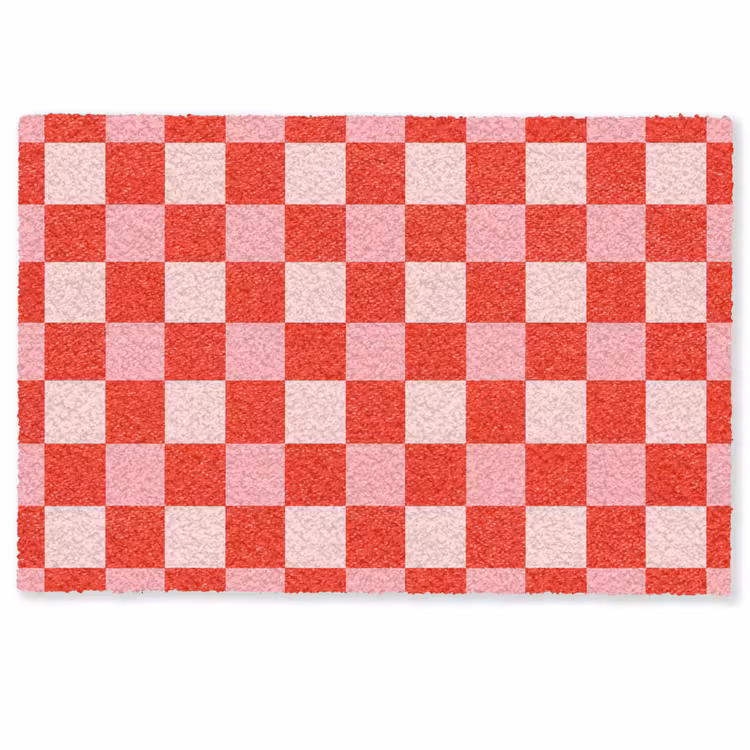 Vierkant - Klassiek - Rood Deurmat klein 898 -zkaufland3d