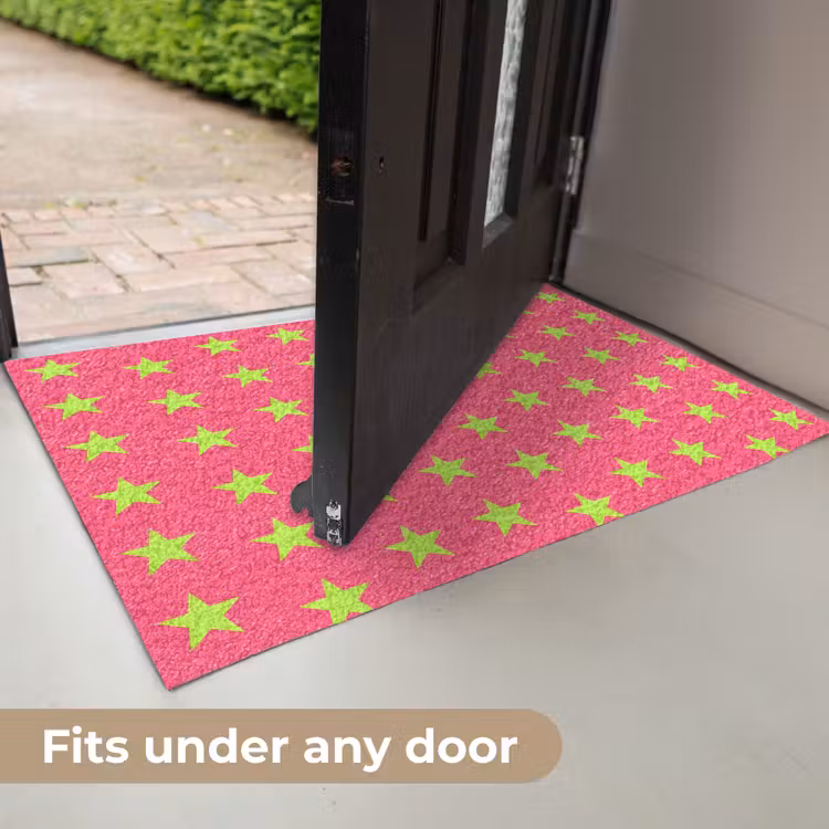 Sterren - Patroon - Roze Deurmat klein 898 -USP_EN