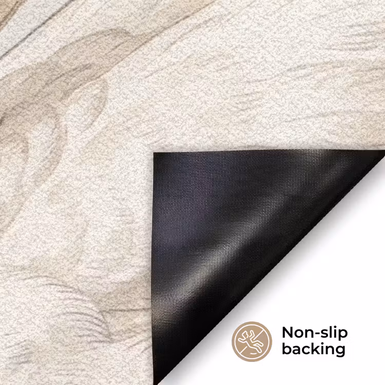 Zwanen - Hartvorm - Dieren Deurmat klein -antislip_EN