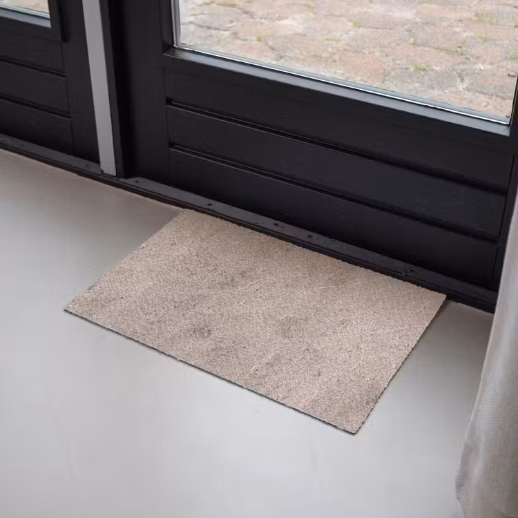 Textuur - Steen - Patroon - Rustiek - Beige Deurmat klein -sfeer2
