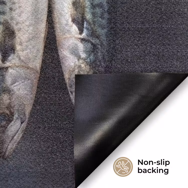 Doormat - Three Fish - Rope - Drie vissen - Touw Deurmat klein