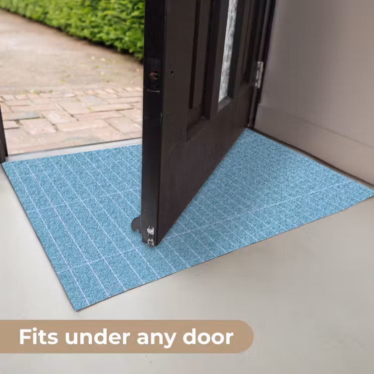 Tegel - Langwerpig - Patroon - Blauw Deurmat klein 898 -USP_EN