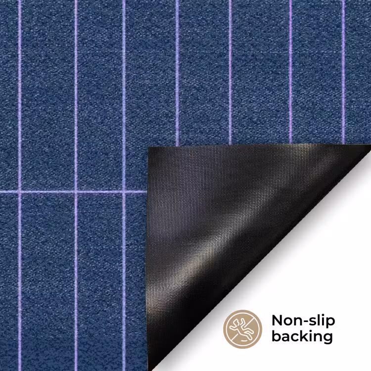 Tegels - Langwerpig - Blauw Deurmat klein 898 -antislip_EN