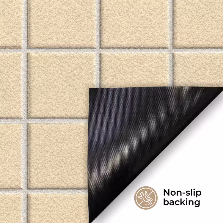 Tegels - Patroon - Crème Deurmat klein 898 -antislip_EN