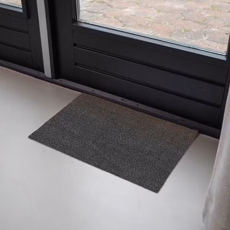 Tegels - Patroon - Mat - Zwart Deurmat klein 898 -sfeer2