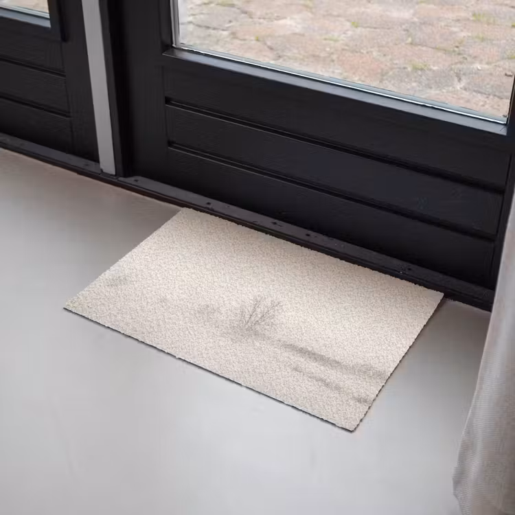 Boom - Mist - Sneeuw - Winter - Minimalistisch Deurmat klein -sfeer2