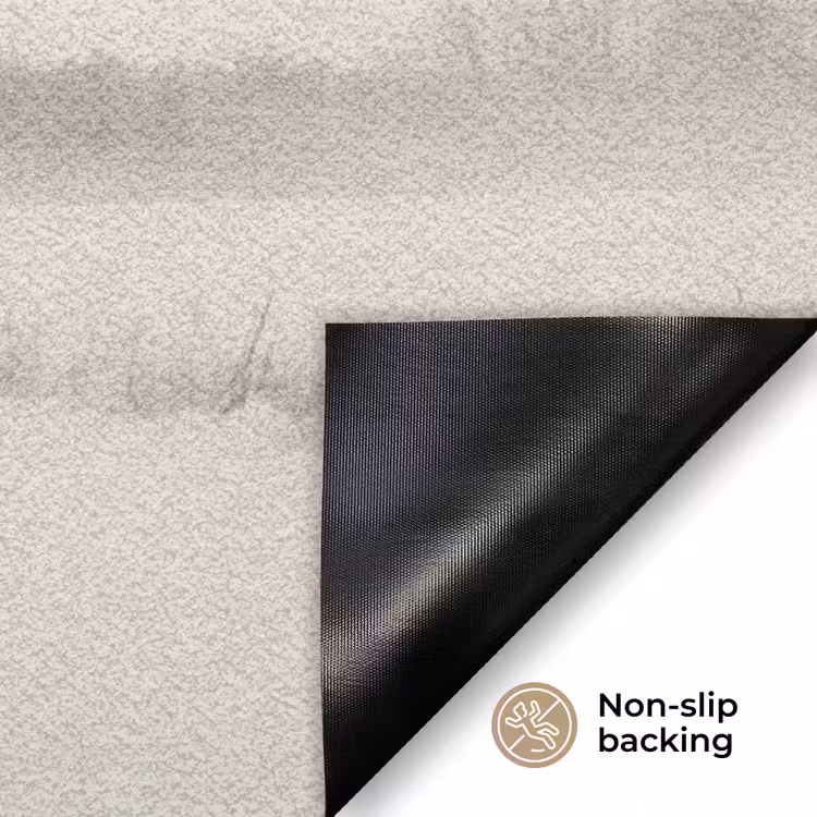 Boom - Mist - Sneeuw - Winter - Minimalistisch Deurmat klein -antislip_EN