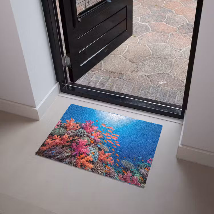 Onderwater - Koraalrif - Vissen - Oceaan - Natuur Deurmat klein -sfeer5