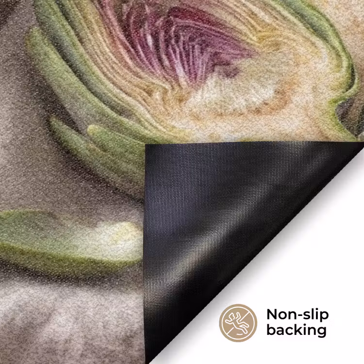 Doormat - Vegetables - Artichoke - Kitchen - Groenten - Artisjok - Keuken Deurmat klein