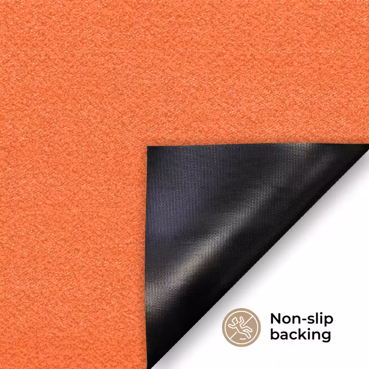 Vivid - Amber - Oranje Deurmat klein 898 -antislip_EN