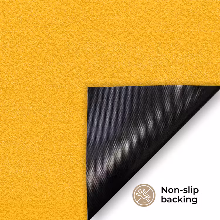 Vivid - Amber - Geel Deurmat klein 898 -antislip_EN