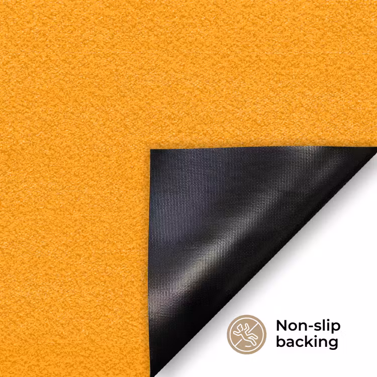 Warm - Ochre - Oranje Deurmat klein 898 -antislip_EN