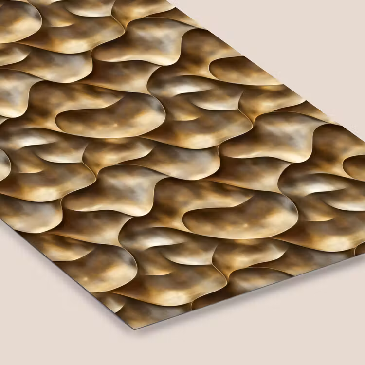 Abstract - Antiek - Goud fotolijst zwart zonder passe partout klein 224 -zsfeer6