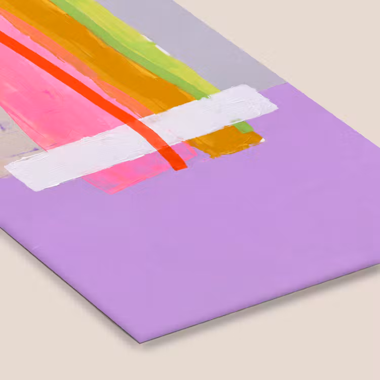 Abstract - Kleurrijk - Vormen - Modern - Kunst fotolijst zwart zonder passe partout klein -zsfeer6