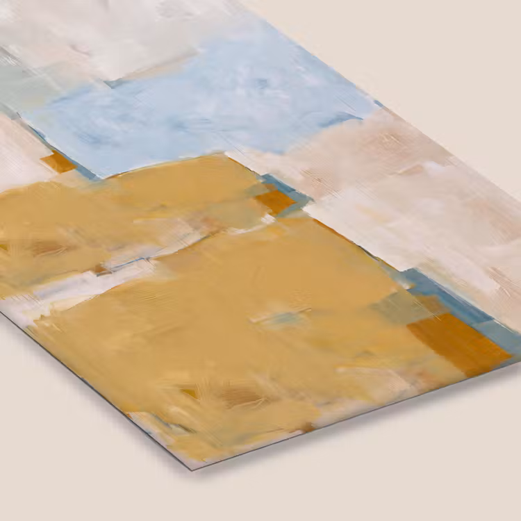 Abstract - Kleuren - Kunst - Modern - Blauw fotolijst zwart zonder passe partout klein -zsfeer6