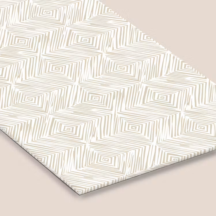 Abstract - Ruiten - Beige fotolijst zwart zonder passe partout klein 224 -zsfeer6
