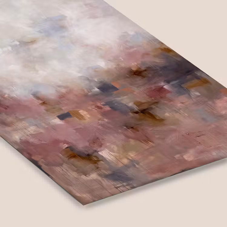 Abstract - Vloeiend - Kunst - Modern - Beige fotolijst zwart zonder passe partout klein -zsfeer6