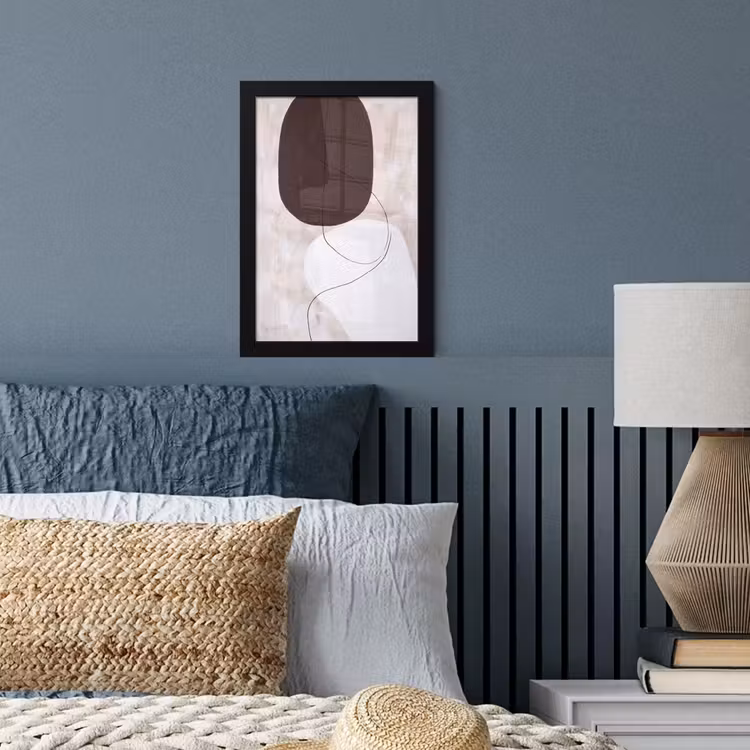 Framed Prints - Abstract - Forms - Modern - Abstract - Vormen - Modern fotolijst zwart zonder passe partout klein