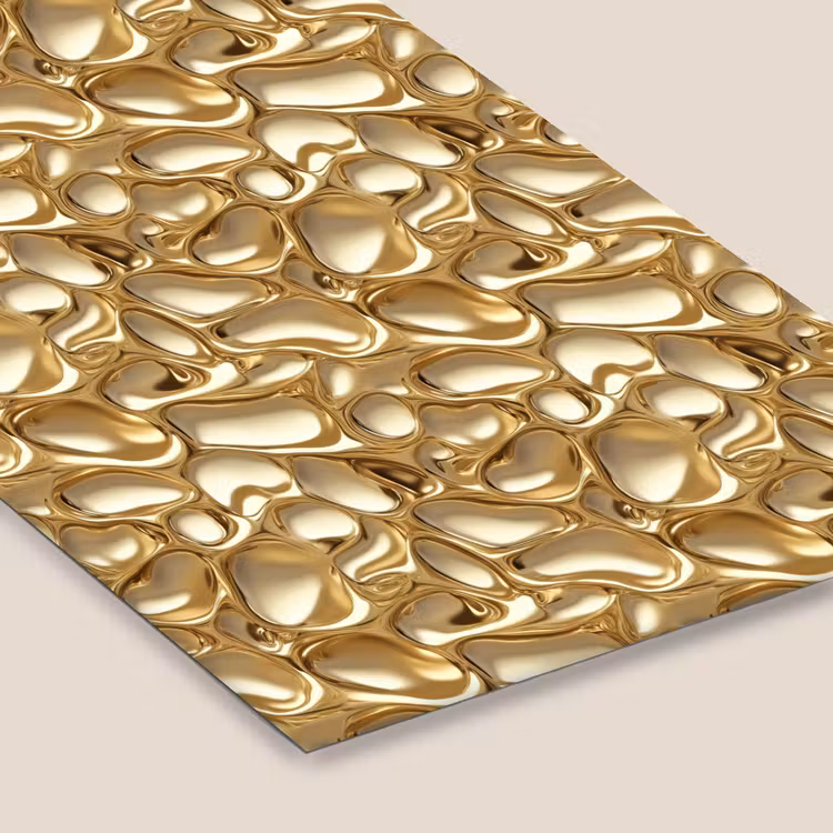 Abstract - Modern - Goud fotolijst zwart zonder passe partout klein 224 -zsfeer6
