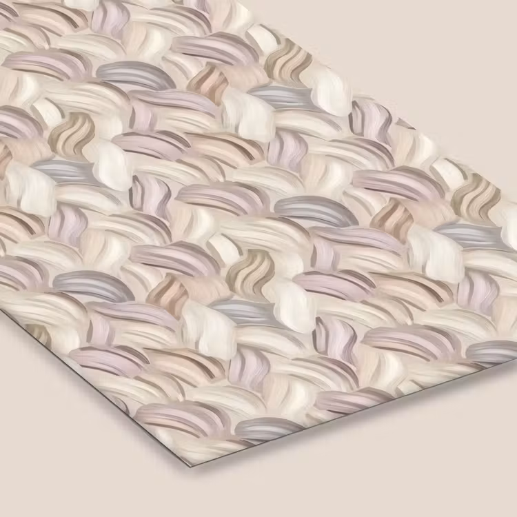Abstract - Golvend - Pastel fotolijst zwart zonder passe partout klein 224 -zsfeer6
