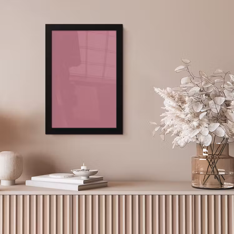 Antique - Mauve - Roze fotolijst zwart zonder passe partout klein 224 -sfeer5