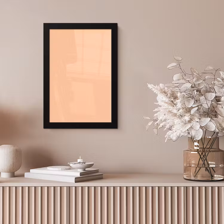 Apricot - Blush - Nude fotolijst zwart zonder passe partout klein 224 -sfeer5