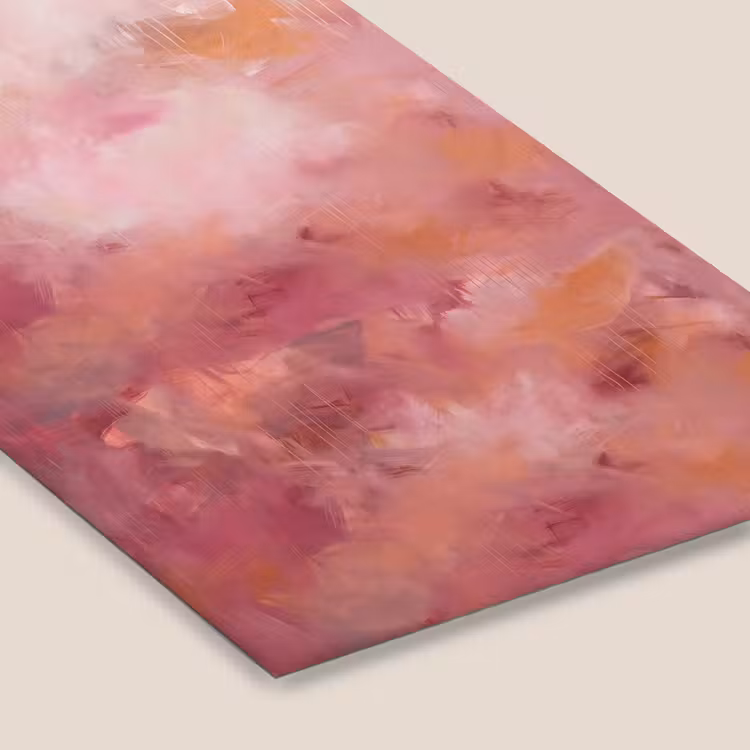 Kunst - Vloeiend - Pastel - Abstract fotolijst zwart zonder passe partout klein -zsfeer6