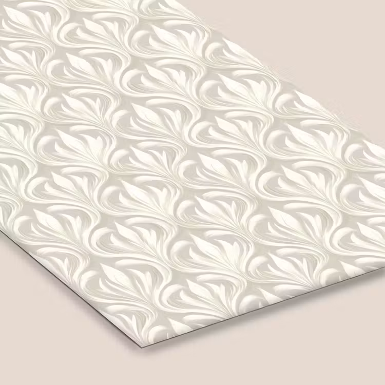 Barok - Patroon - Beige fotolijst zwart zonder passe partout klein 224 -zsfeer6