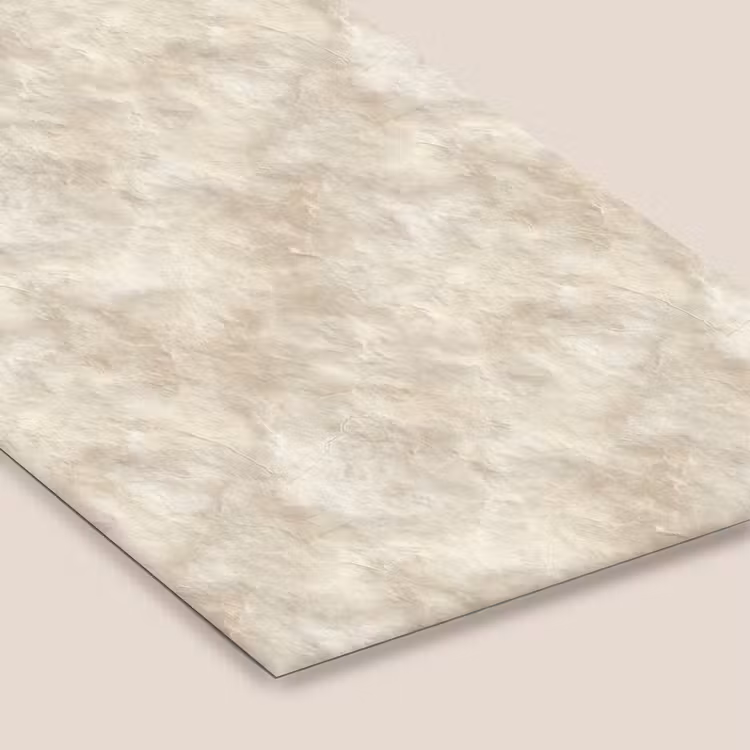 Beige - Reliëfstructuur - Natuursteen fotolijst zwart zonder passe partout klein 224 -zsfeer6