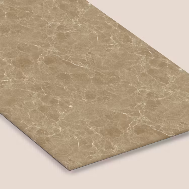 Beige - Marmer - Witte aders fotolijst zwart zonder passe partout klein 224 -zsfeer6