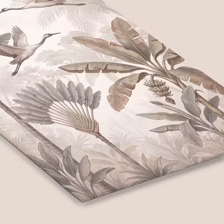 Vogel - Tropisch - Jungle - Natuur - Beige fotolijst zwart zonder passe partout klein -zsfeer6