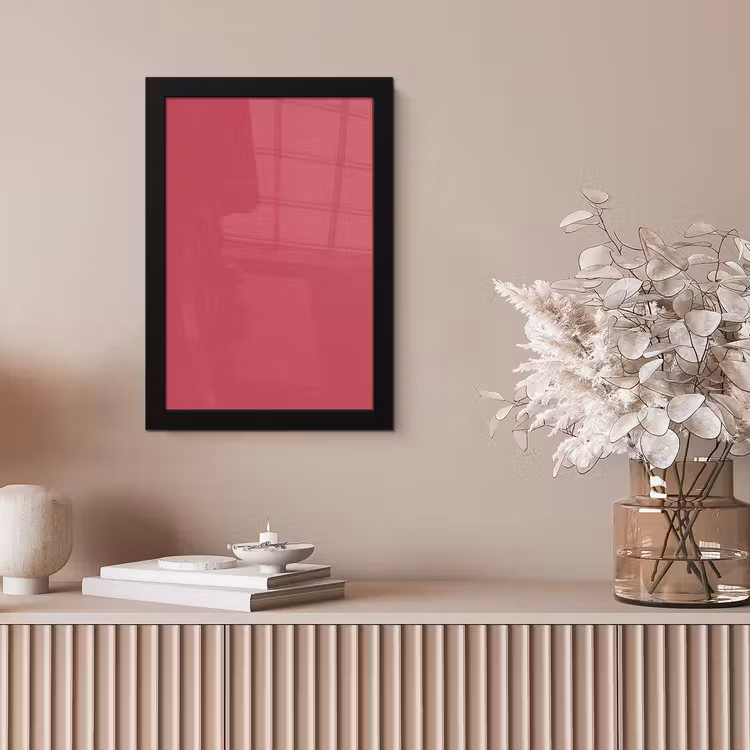 Bold - Berry - Rood fotolijst zwart zonder passe partout klein 224 -sfeer5