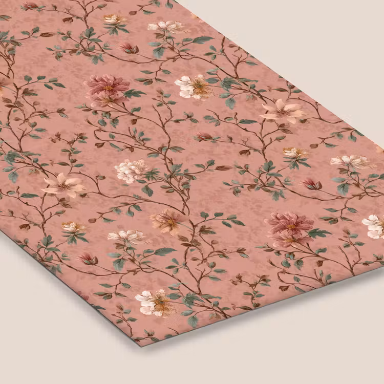Botanisch - Bloemen - Roze fotolijst zwart zonder passe partout klein 224 -zsfeer6