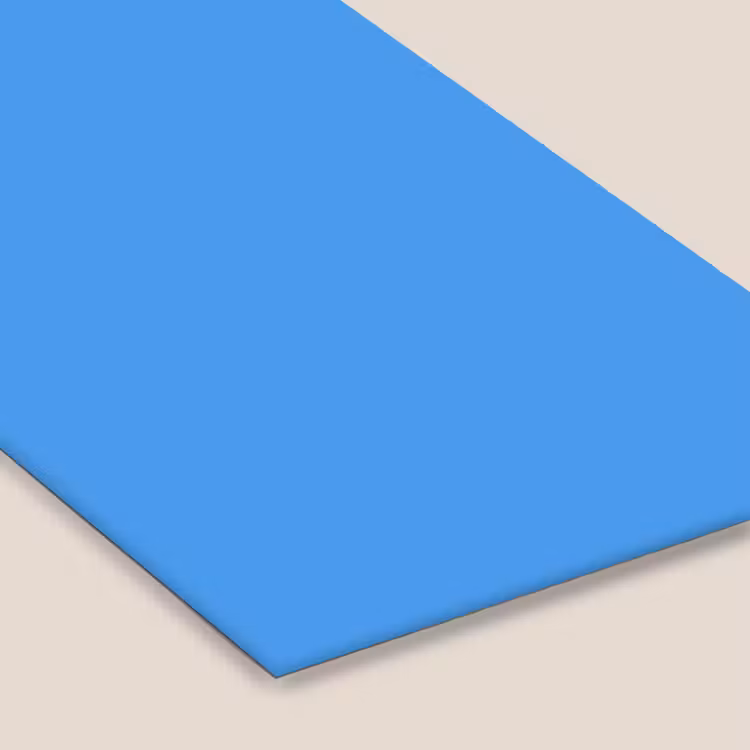 Bright - Azure - Blauw fotolijst zwart zonder passe partout klein 224 -zsfeer6