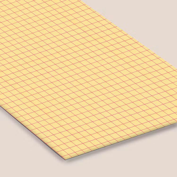 Ruitjes - Grid - Minimalistisch - Geel - Roze fotolijst zwart zonder passe partout klein 224 -zsfeer6