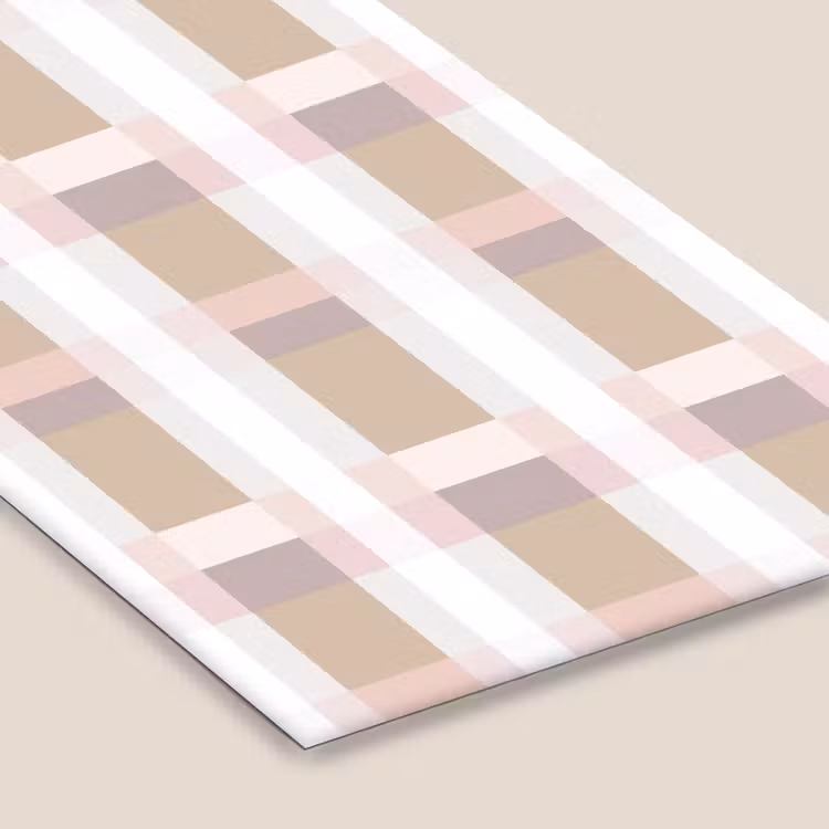 Ruitpatroon - Aardetinten - Minimalistisch fotolijst zwart zonder passe partout klein 224 -zsfeer6