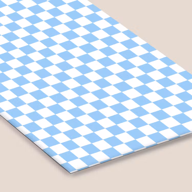 Schaakbord - Klassiek - Blauw fotolijst zwart zonder passe partout klein 224 -zsfeer6