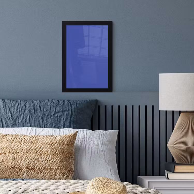 Chinese - Blue - Blauw fotolijst zwart zonder passe partout klein 224 -sfeer3