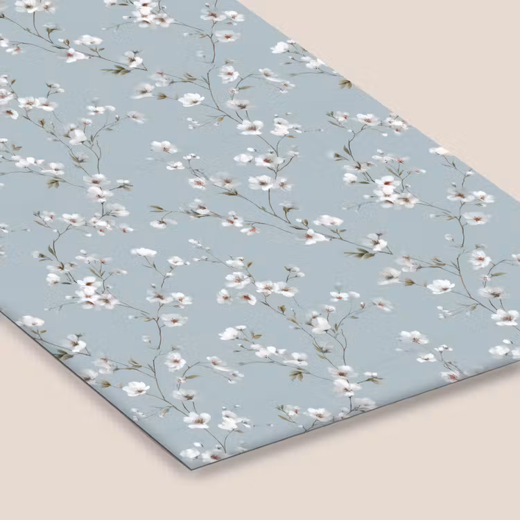 Klassiek - Bloemen - Blauw fotolijst zwart zonder passe partout klein 224 -zsfeer6