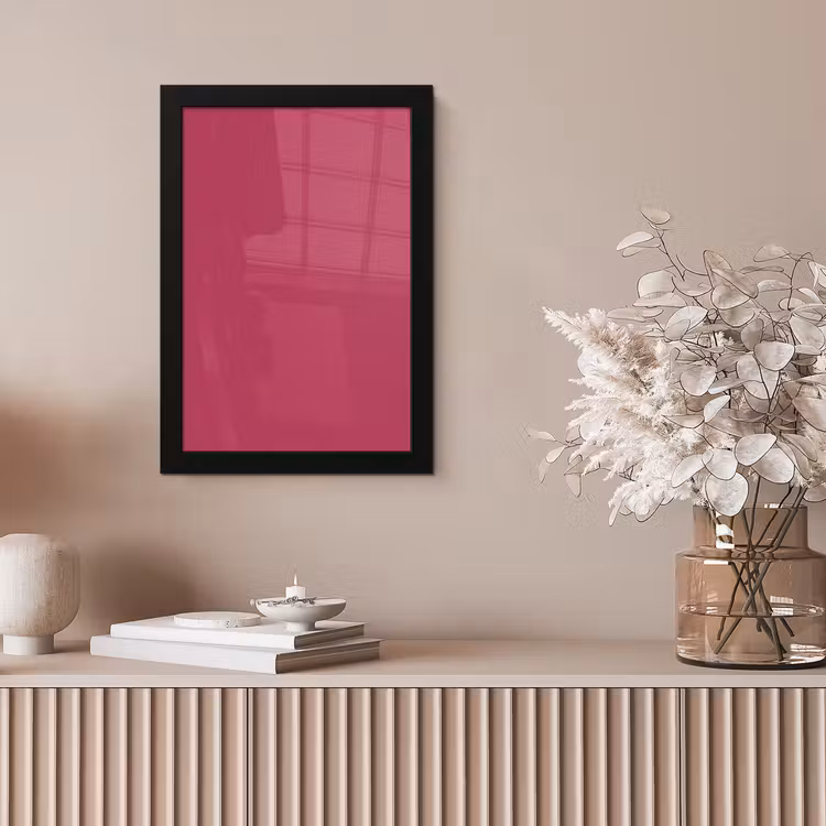 Deep - Berry - Rood fotolijst zwart zonder passe partout klein 224 -sfeer5