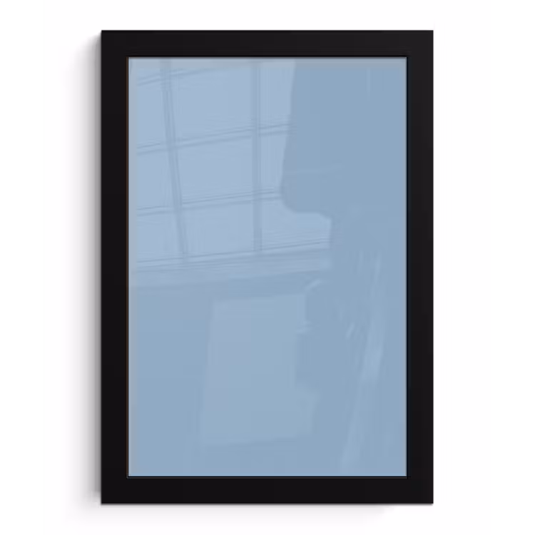 Dusty - Denim - Blauw fotolijst zwart zonder passe partout klein 224 -3d