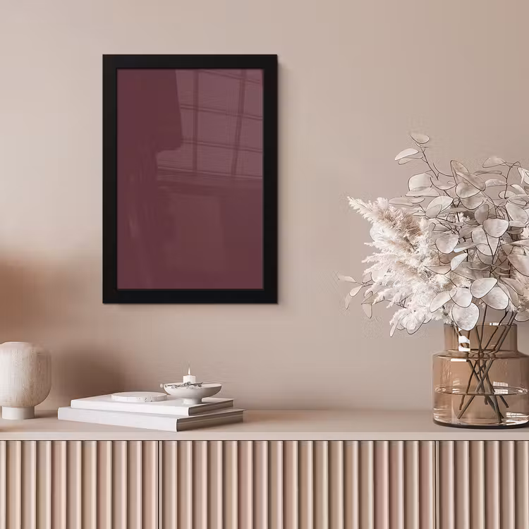 Dusty - Rose - Roze fotolijst zwart zonder passe partout klein 224 -sfeer5