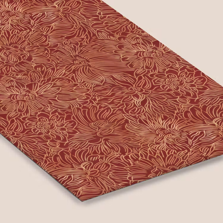 Bloemen - Motief - Rood fotolijst zwart zonder passe partout klein 224 -zsfeer6