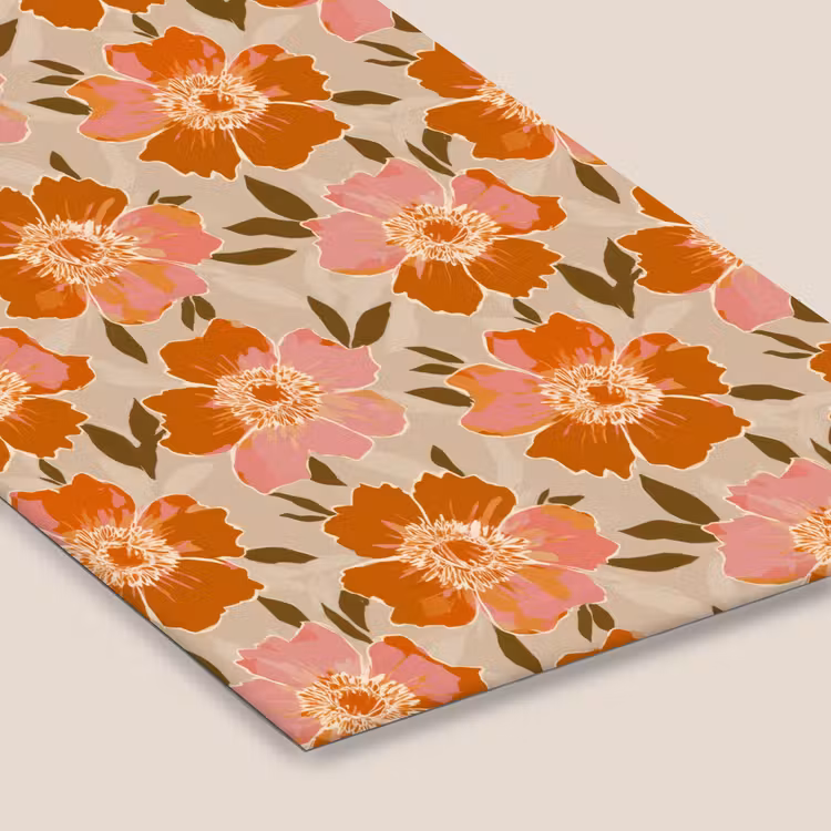 Bloemen - Motief - Retro fotolijst zwart zonder passe partout klein 224 -zsfeer6