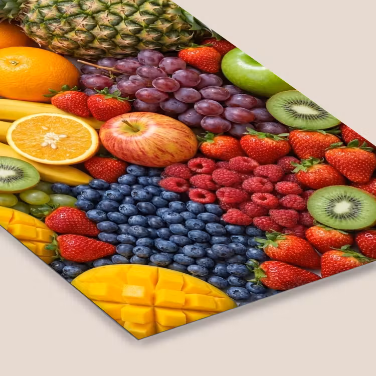 Eten - Fruit - Vers - Kleurrijk - Voeding fotolijst zwart zonder passe partout klein -zsfeer6