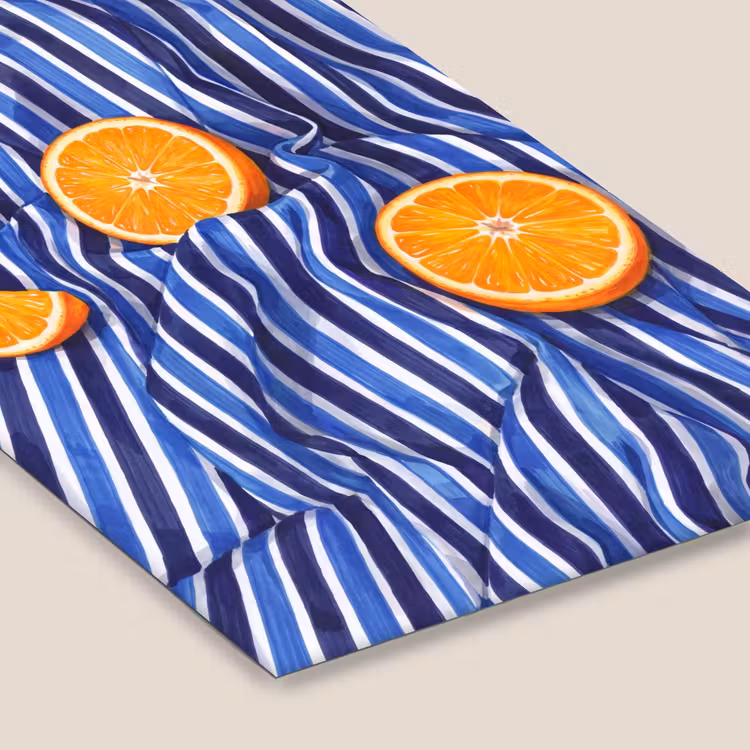 Framed Prints - Food - Fruit - Orange - Eten - Fruit - Oranje fotolijst zwart zonder passe partout klein